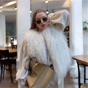 Zara Faux Fur Vest